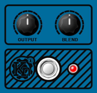Kn2 Octave Fuzz front panel