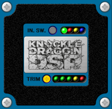 Kn2 Octave Fuzz rear panel